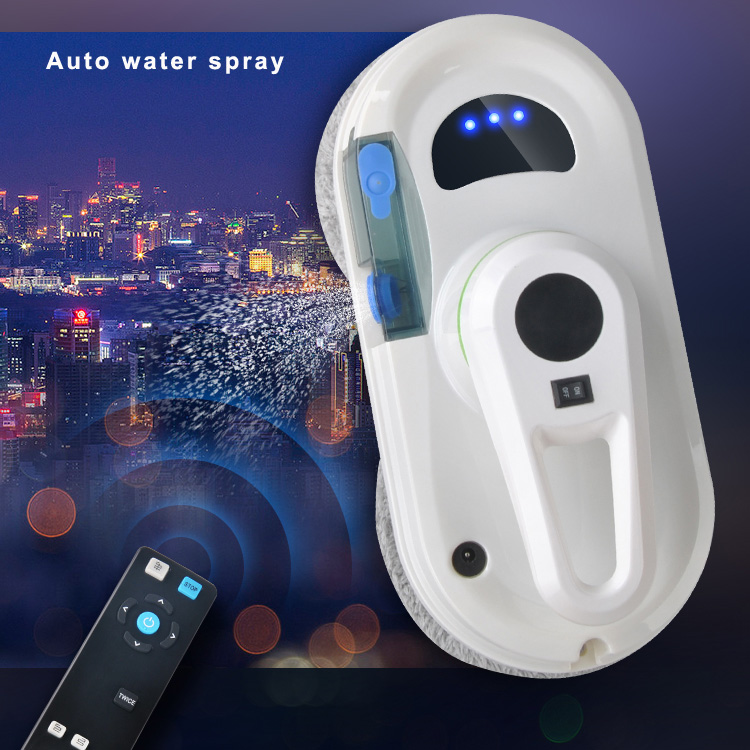Tuya App Control Automatic Water Spray Remote Control Window Robot Glass Cleaner With Water Tank