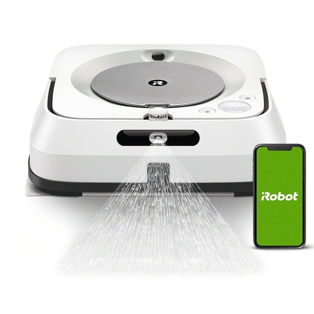 iRobot® Braava jet® m6 Robot Mop, White, swatch