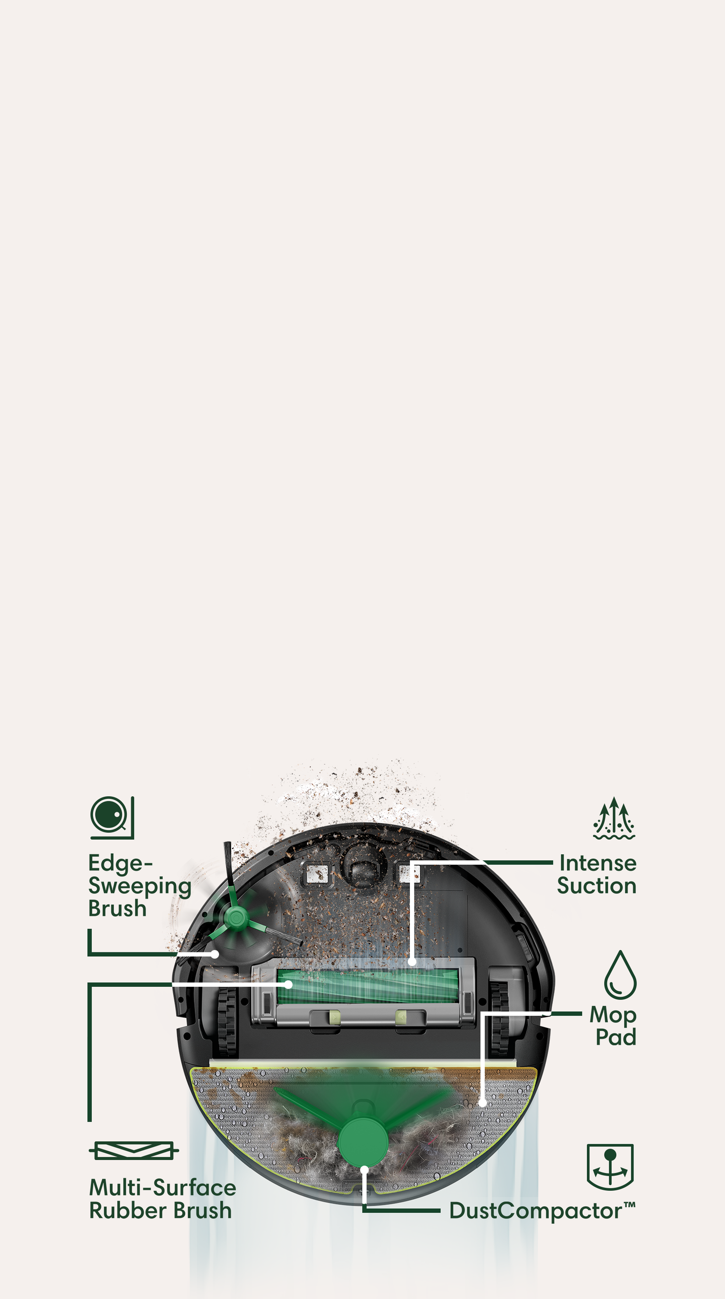Roomba® 205 DustCompactor™ Combo Robot